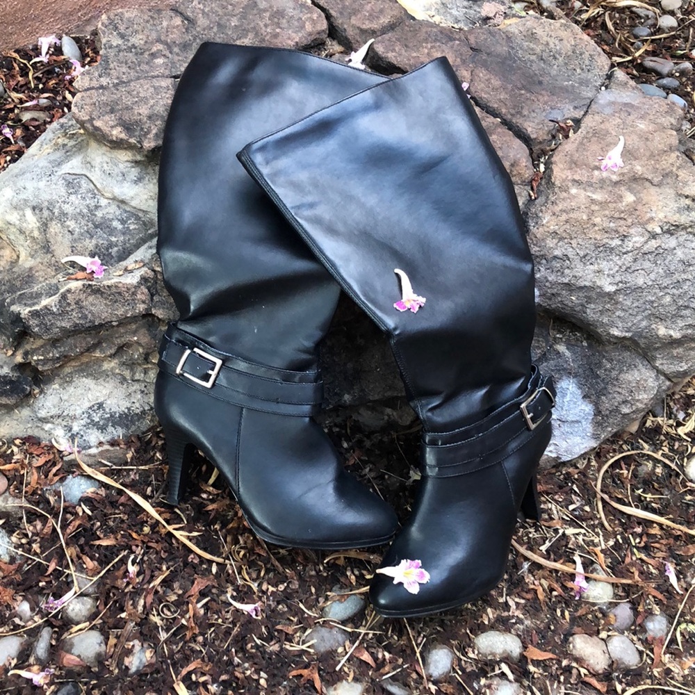 Lane Bryant knee high boots